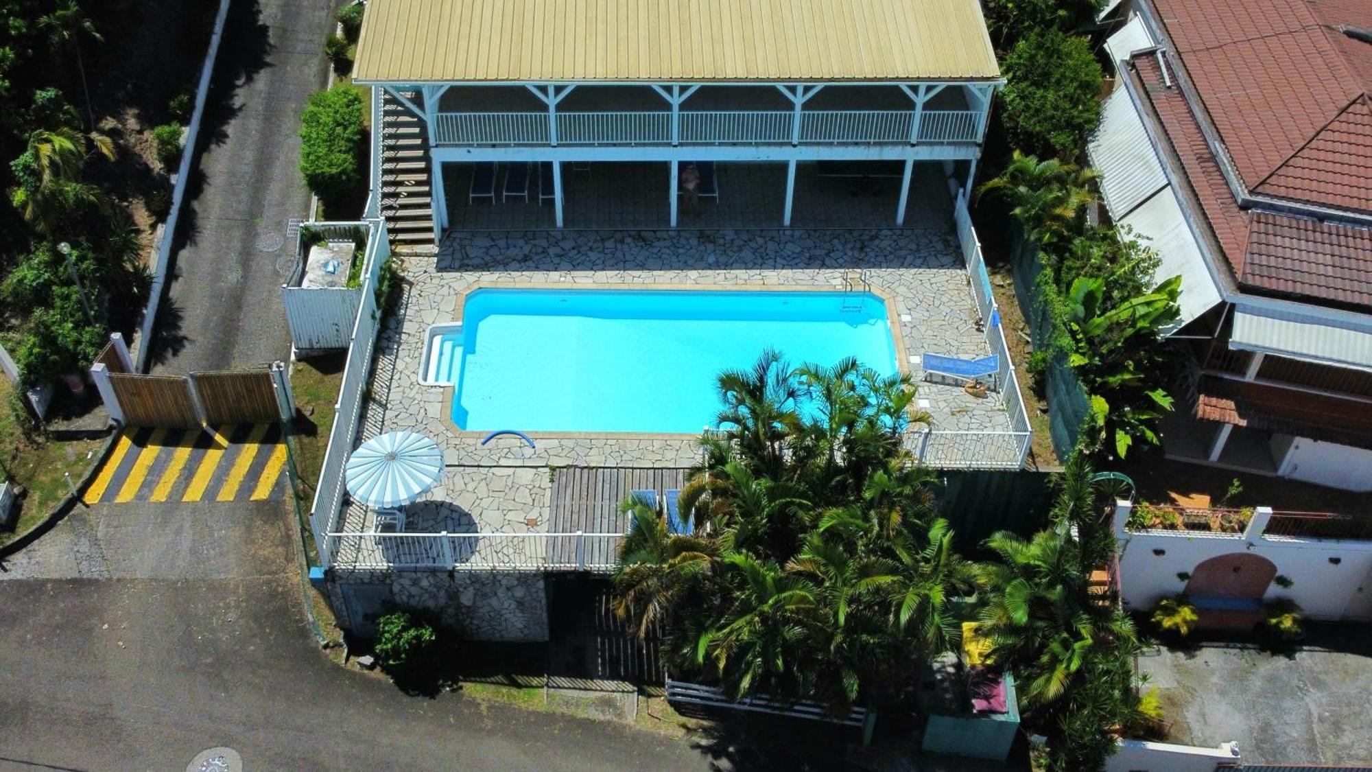 Sweet Crepuscule - Studio Avec Vue Mer Imprenable & Piscine Les Trois-Ilets Exterior foto